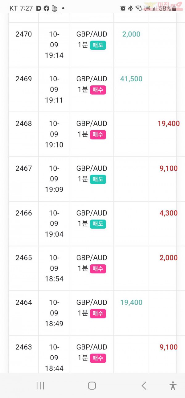 수익인증 페이백점