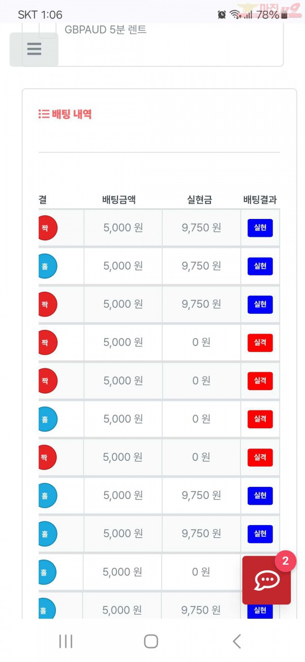 퍼스트 신뢰점 수익인증