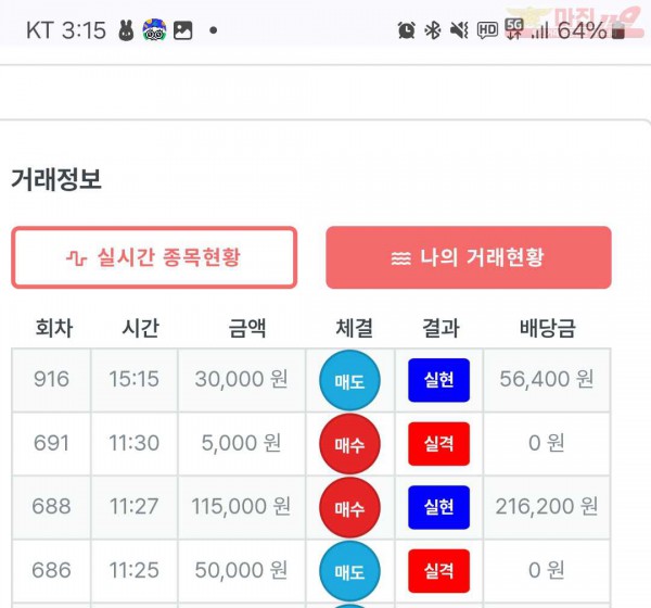 수익인증 페이백점