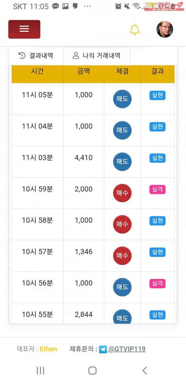 글로벌 일등점 수익인증