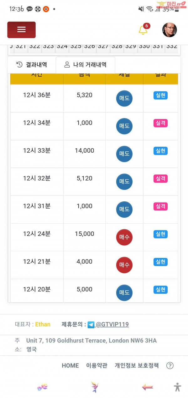 글로벌 일등점 수익인증