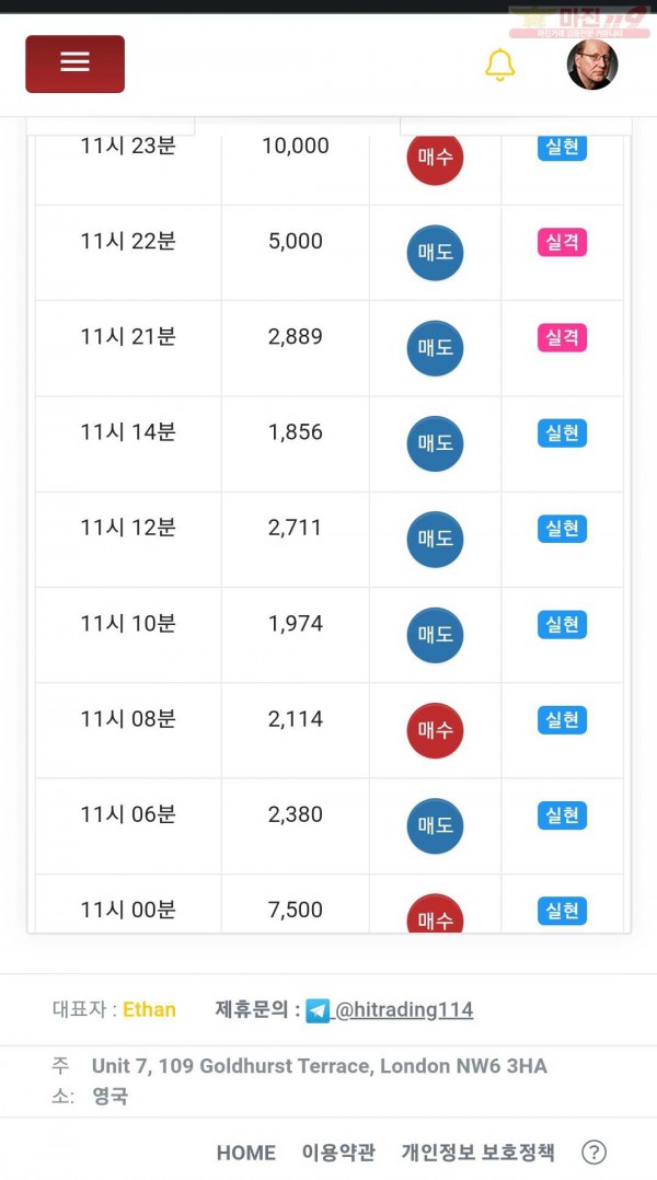 하이국대점 수익인증
