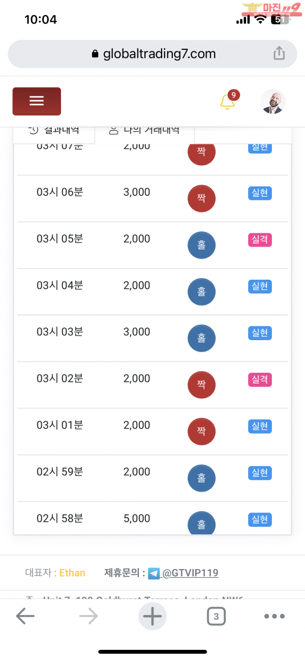 글로벌 수익인증