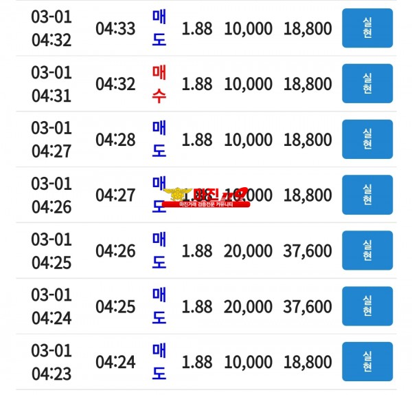 꽃다발점수익인증