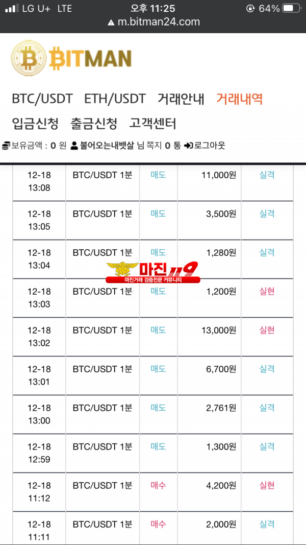 비트맨 다이아몬드점 수익인증