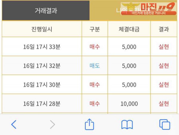 다이아몬드점 수익인증