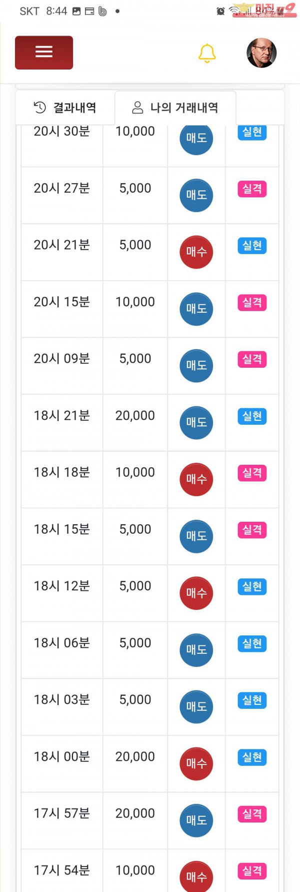 댄디 수익인증