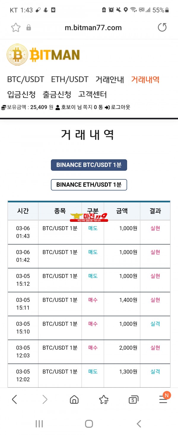 비트맨 다이아몬드점 수익