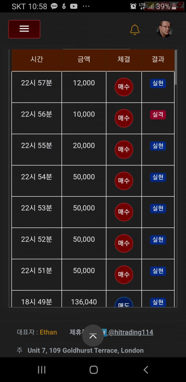 하이트레이딩 일등점 수익인증