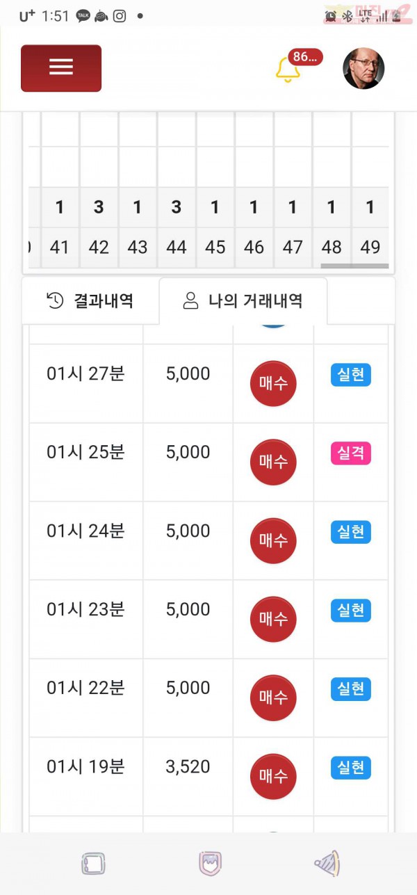 하이트레이딩 777점 수익인증