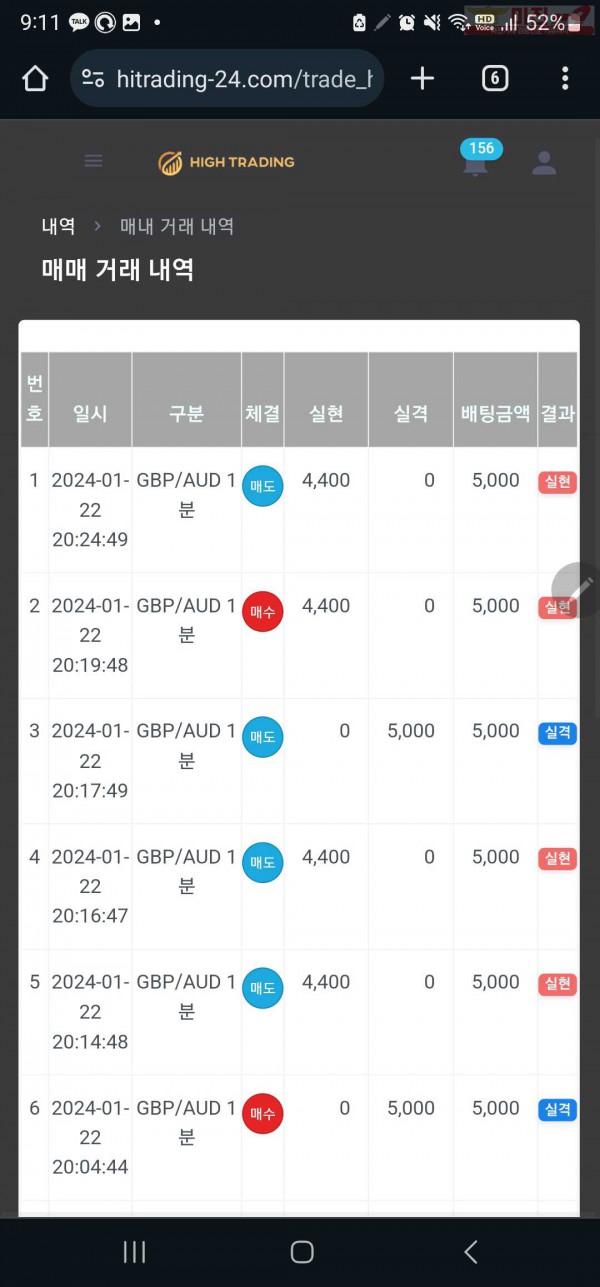 하이트레이딩 태명점 수익인증