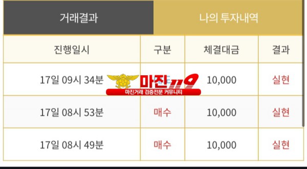 다이아몬드점 수익인증❤️