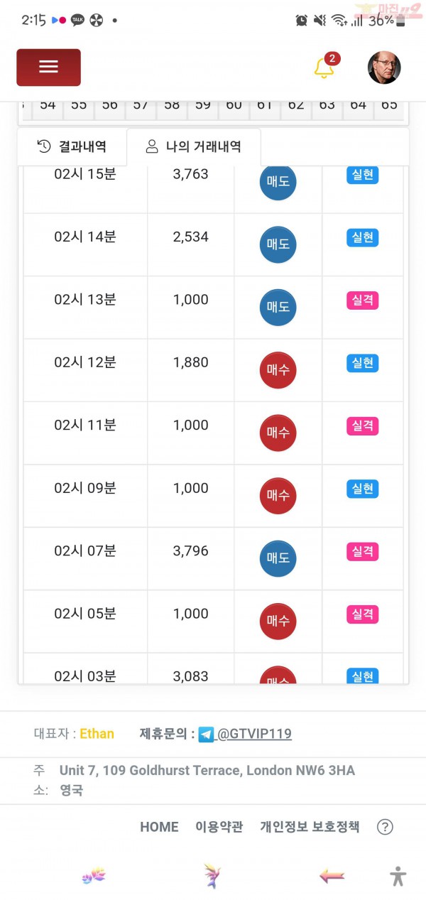 글로벌 일등점 수익인증