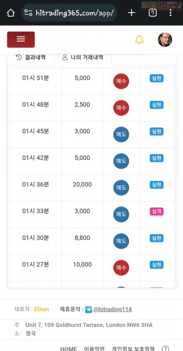 하이국대점 수익인증