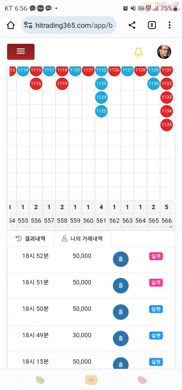 하이트레이딩777점히
