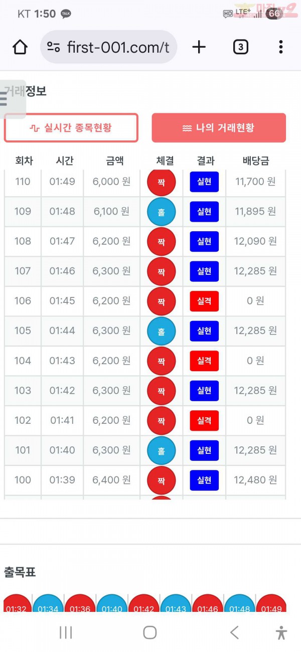 수익인증 페이백점