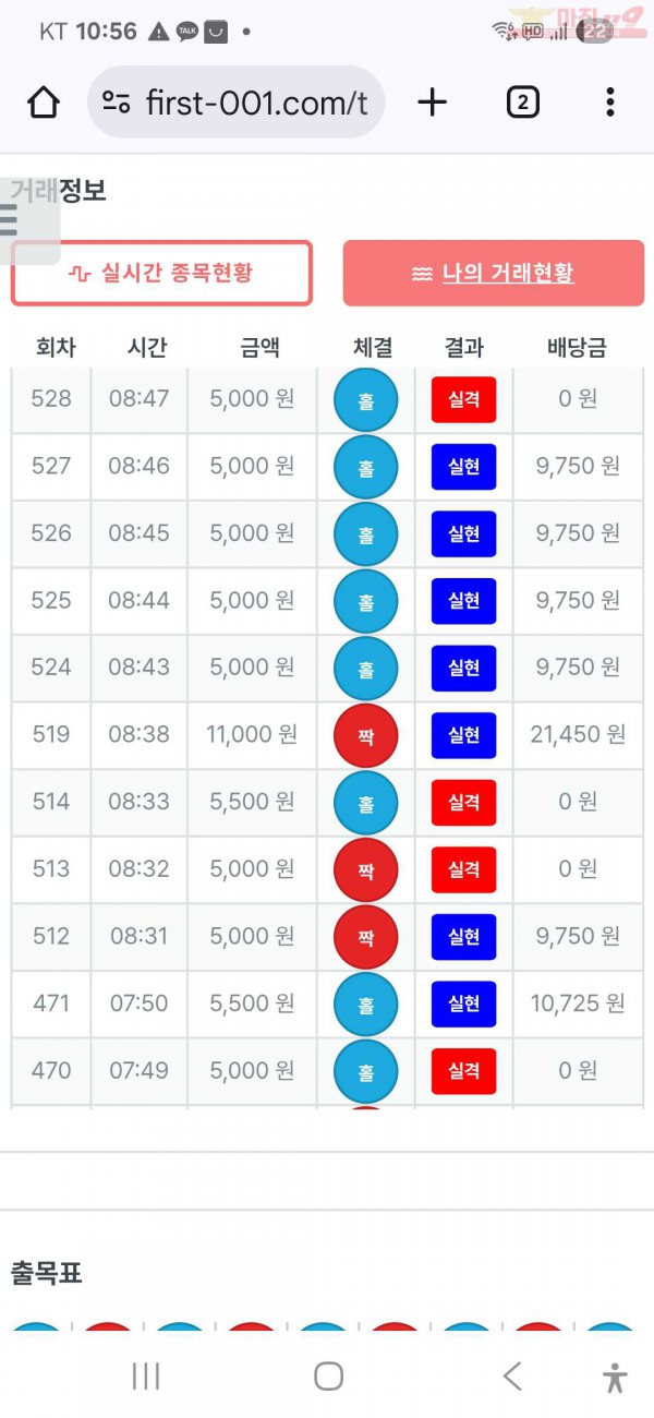 수익인증 페이백점