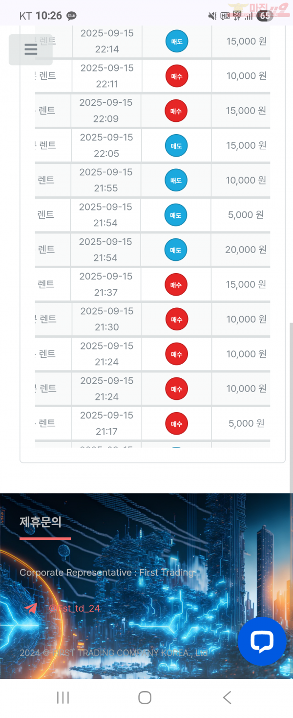 센터점