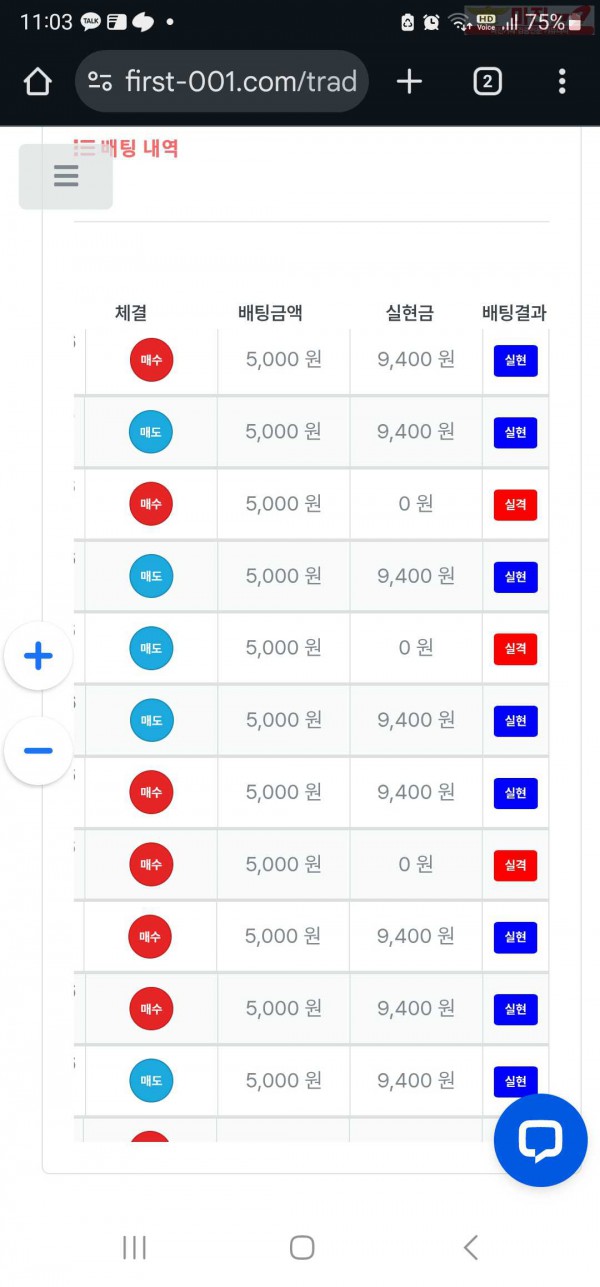 퍼스트 태명점 수익인증