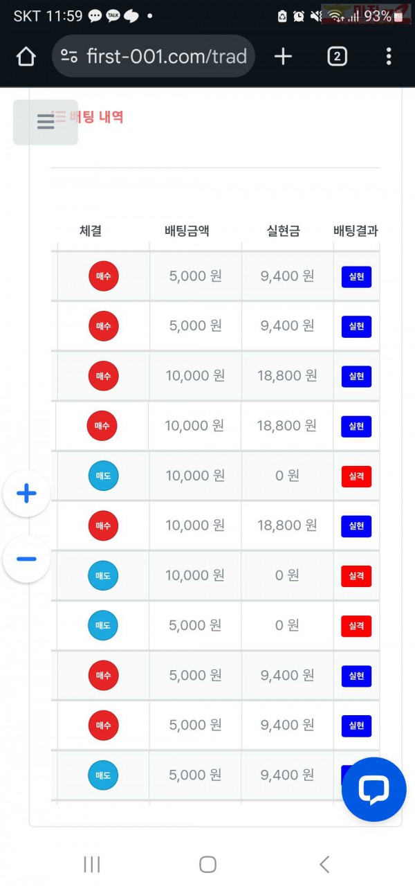 퍼스트 태명점 수익인증