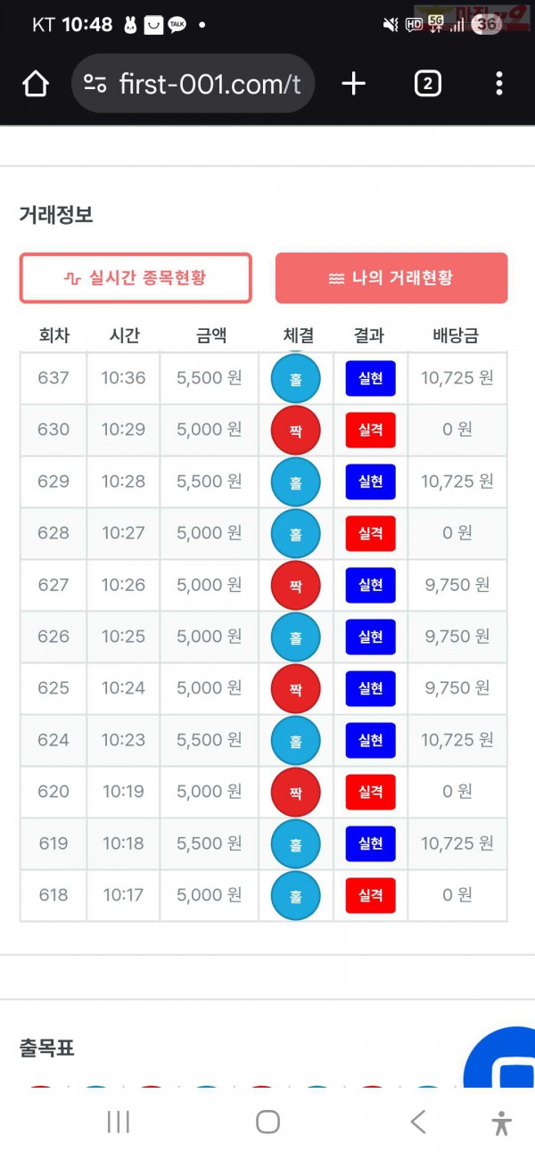 수익인증 페이백점