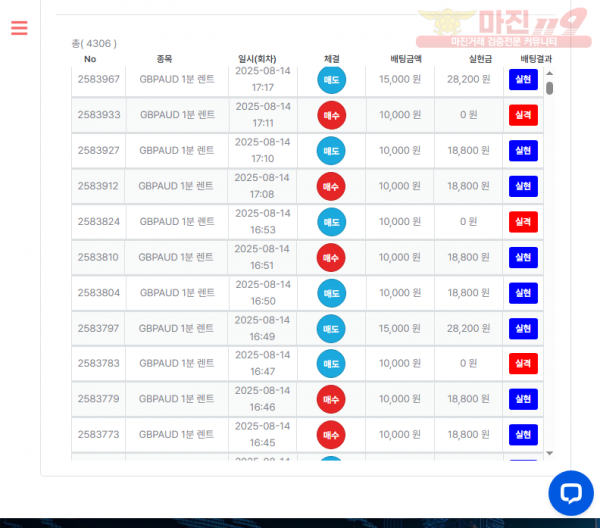 퍼스트 태명점 수익인증
