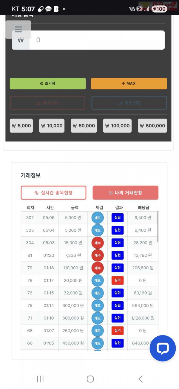 퀸즈점 수익인증 5연