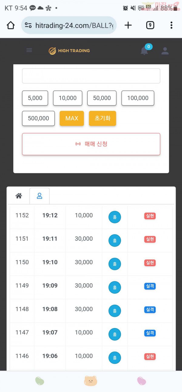 하이트레이딩777점히