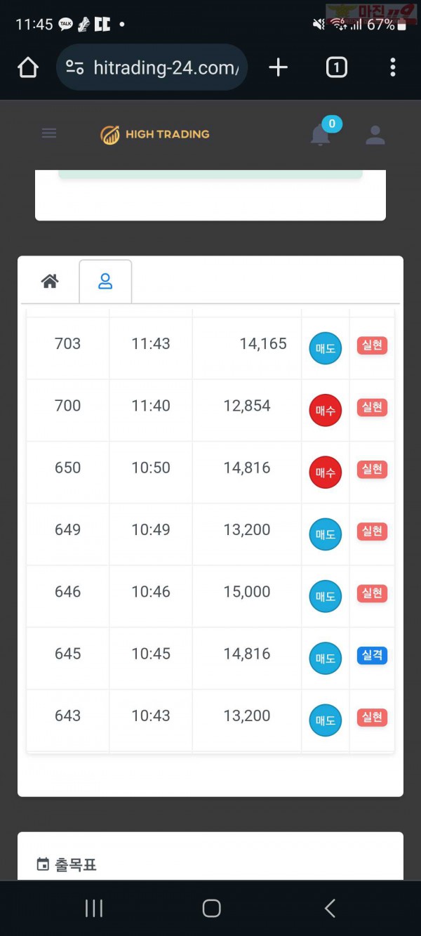 하이 국대점 수익인증