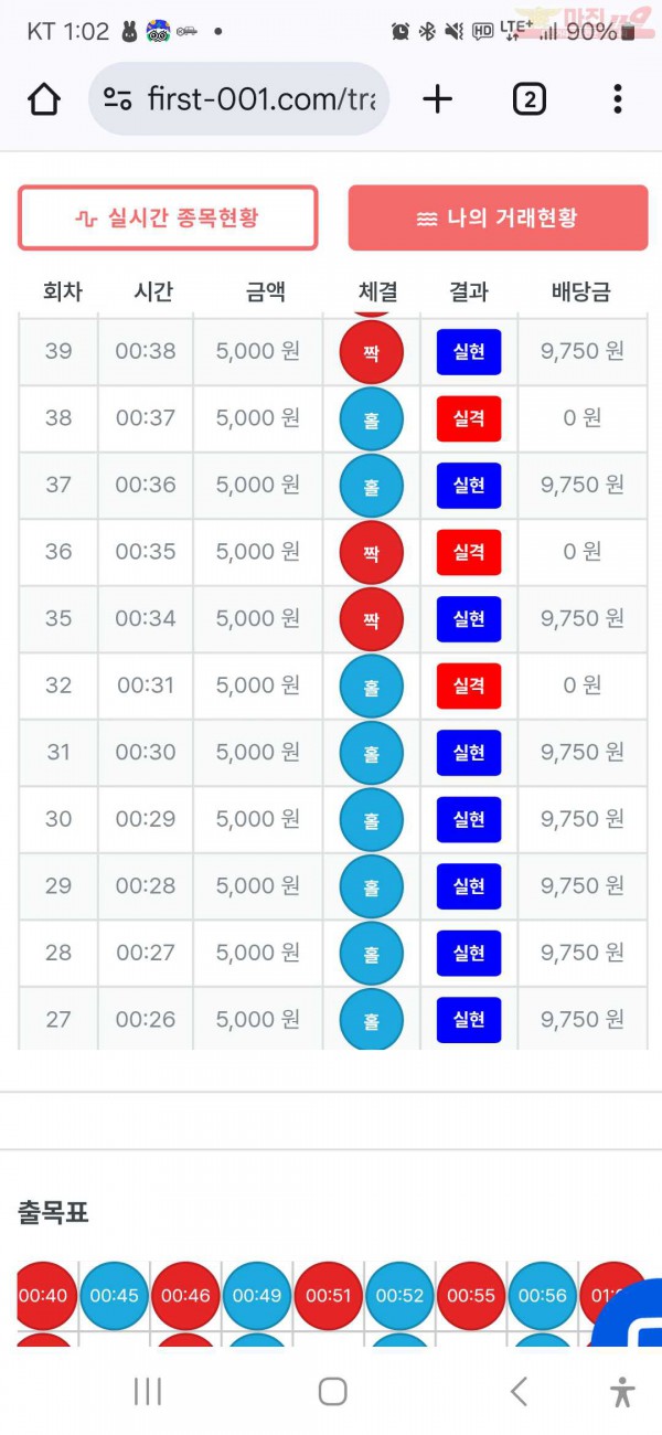 수익인증 페이백점