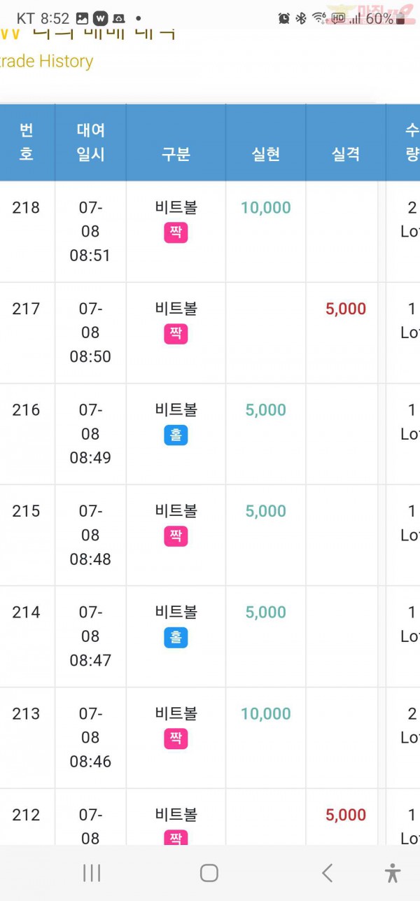 수익인증 페이백점