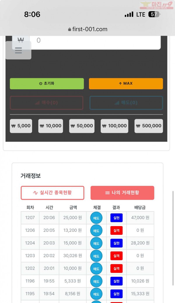 한국점 수익인증