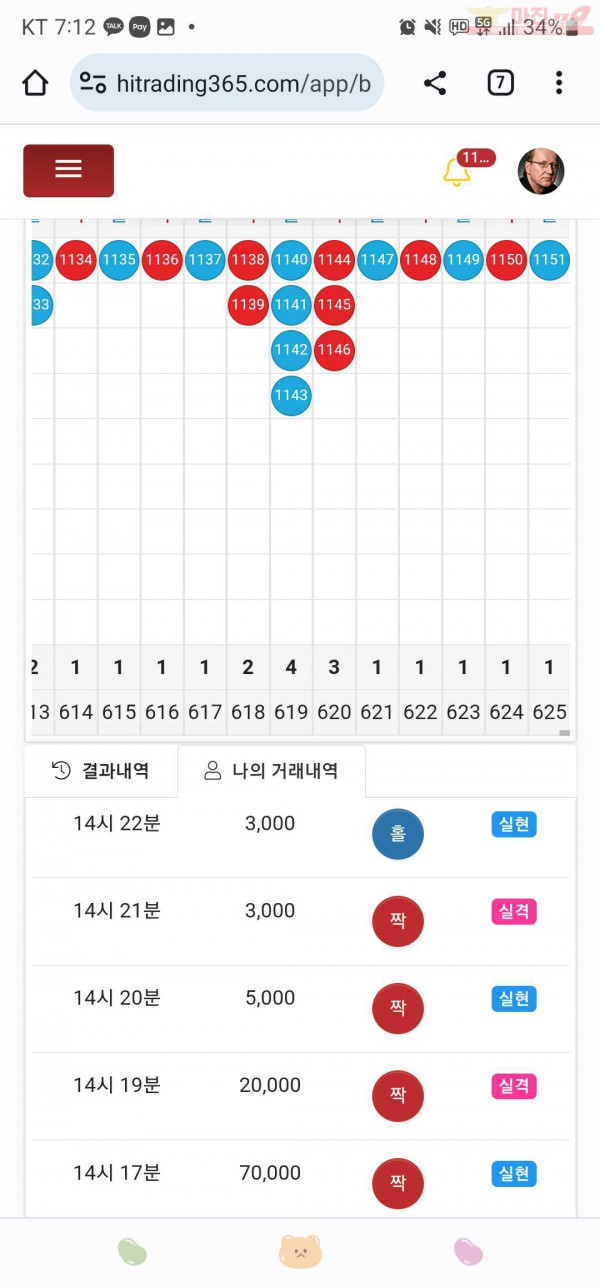 하이트레이딩777점히