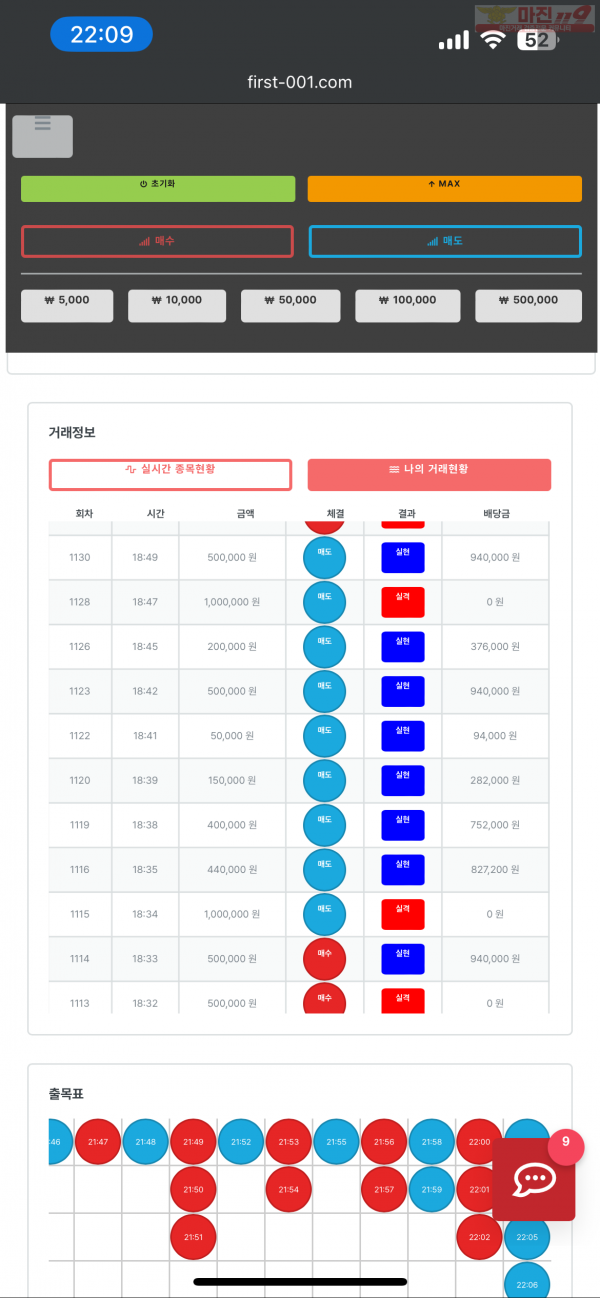 6연승인증및수익인증