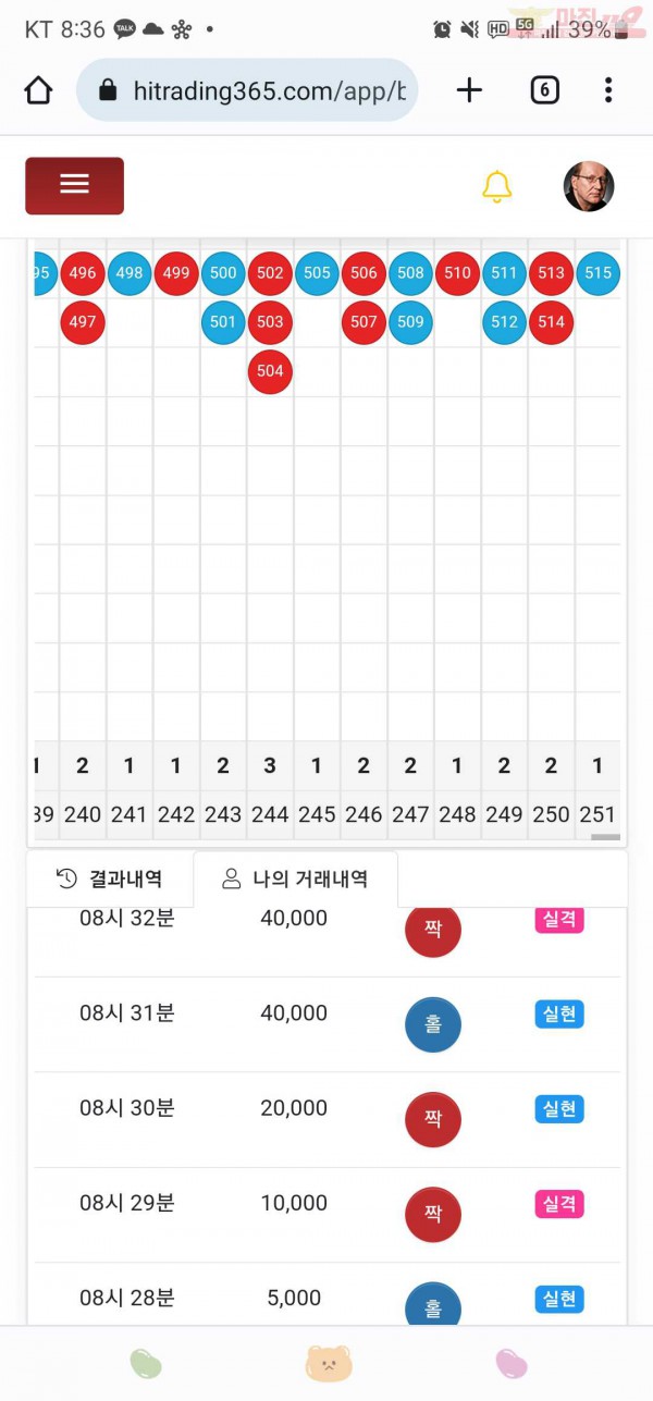 하이트레이딩777점히