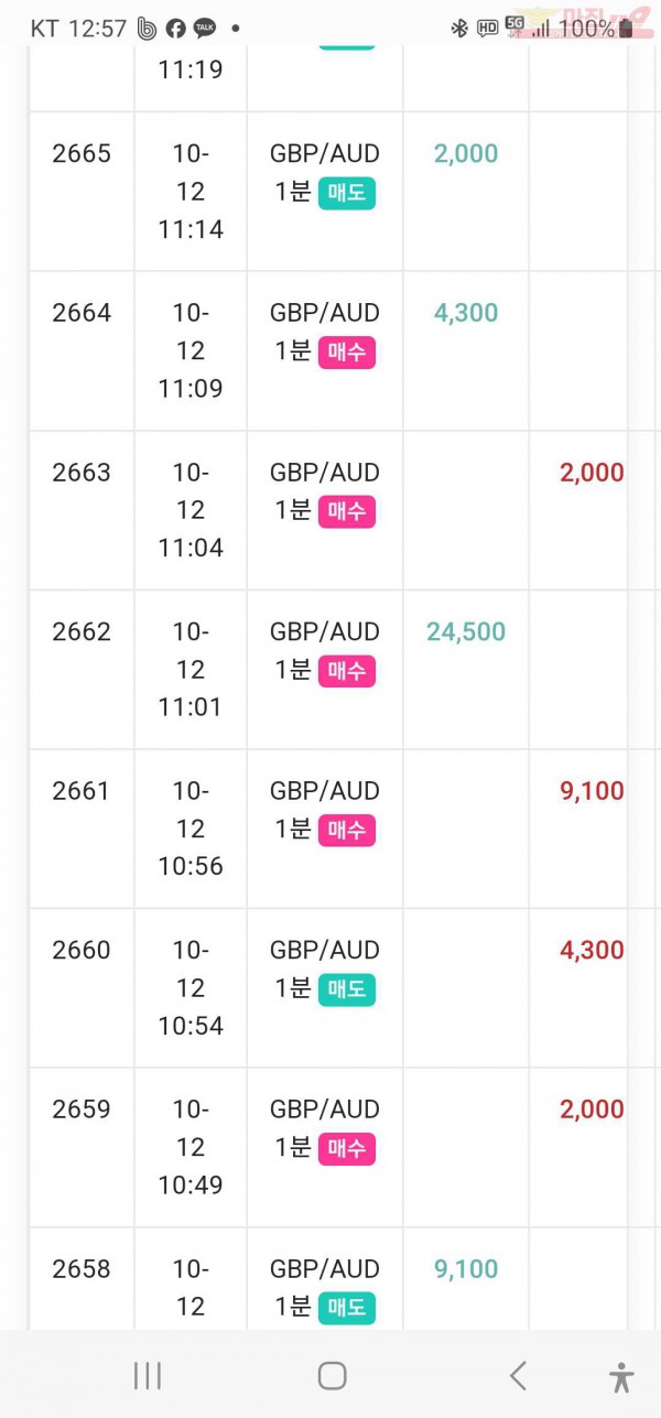 수익인증 페이백점