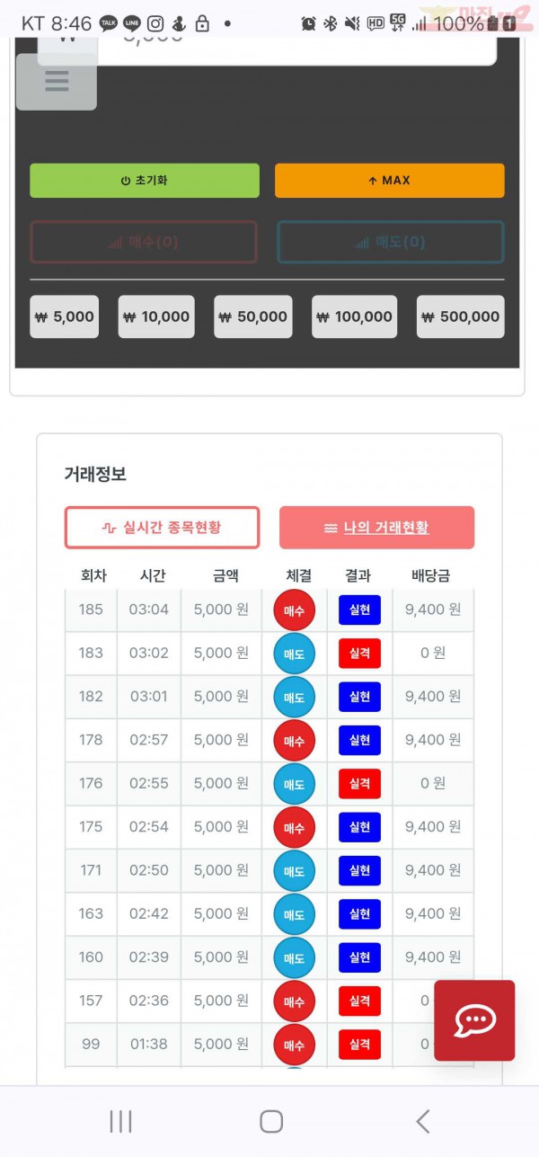 명가점 수익인증