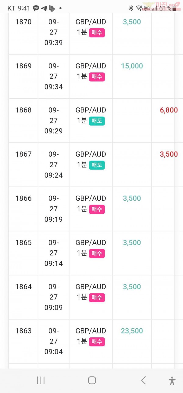 수익인증 페이백점