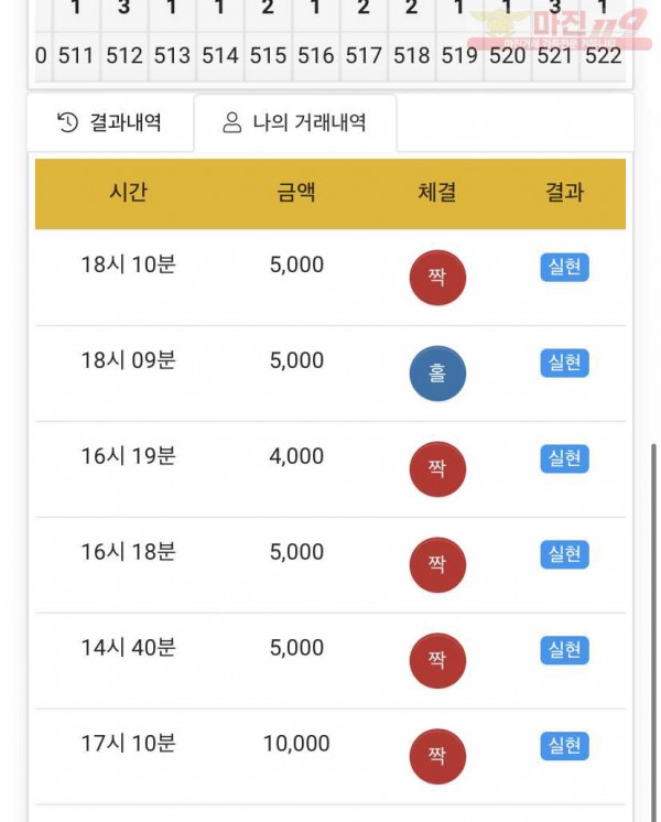 글로벌 국대점 수익인증