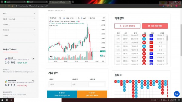 퍼스트트레이딩 신뢰점 12/31화 수익인증