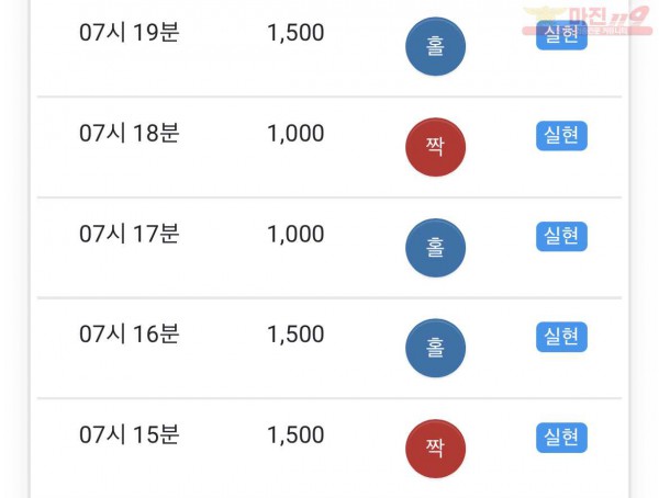 GT 꽃다발점 5연승