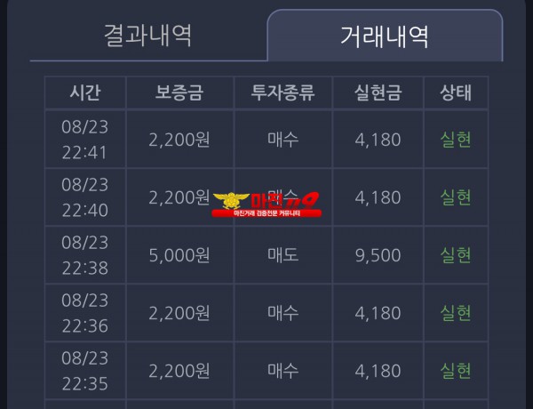 댄디점 수익인증