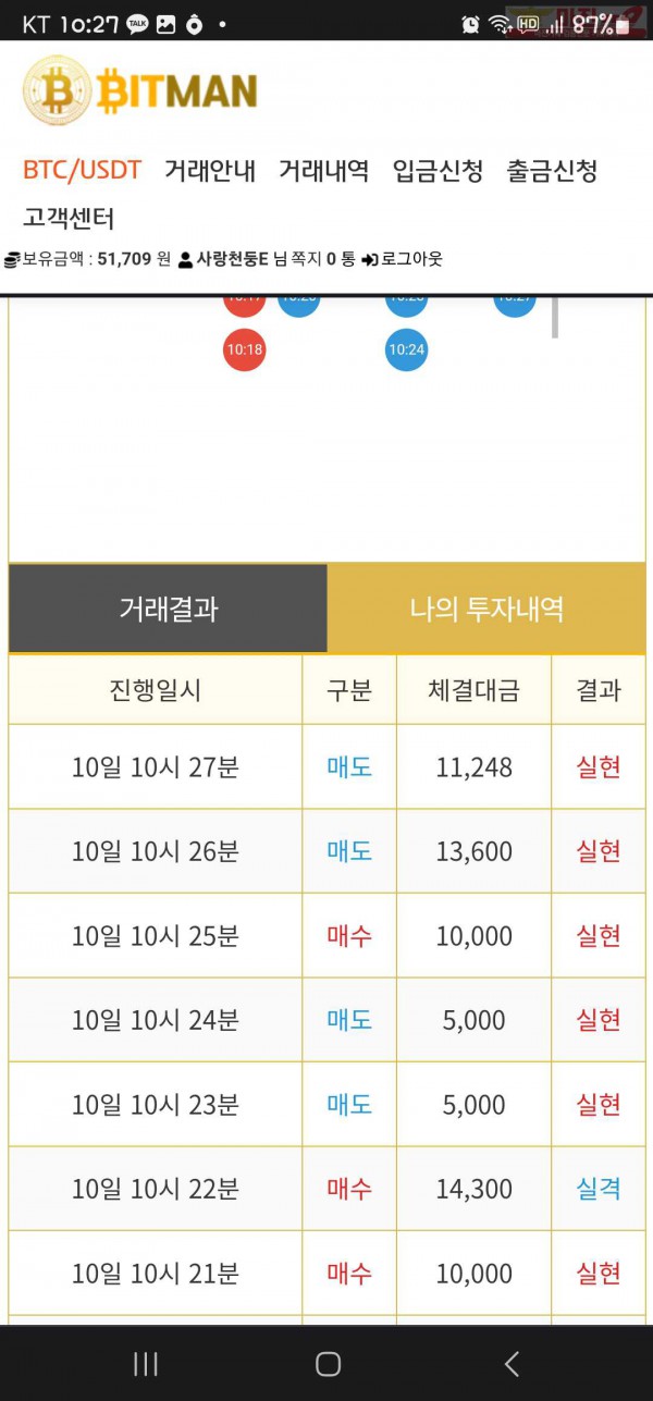 꽃다발점 수익인증
