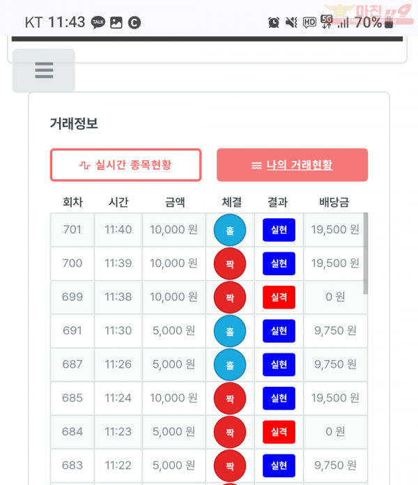 센터점 인증