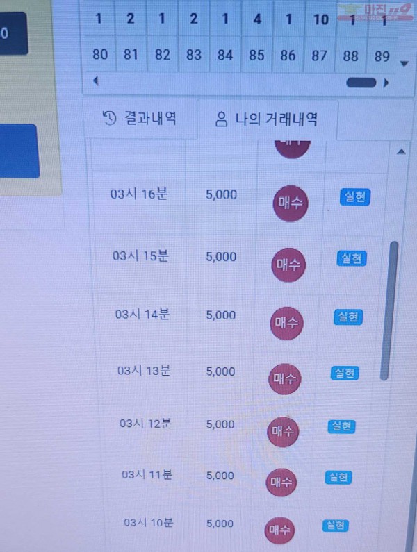 글로벌 777점 수익인증