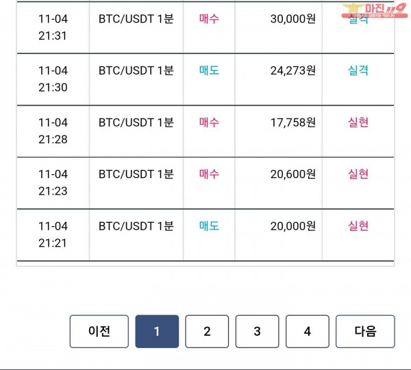 비트맨 꽃다발점 수익 연승 인증