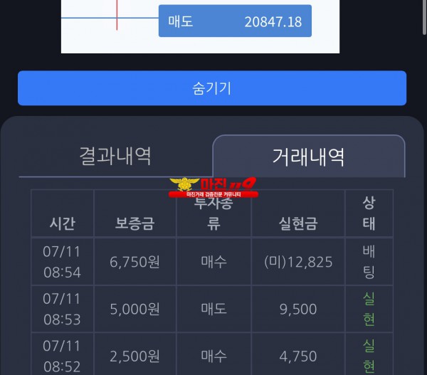 창성 777점 수익인증