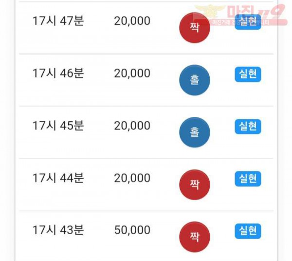 미인점 수익인증