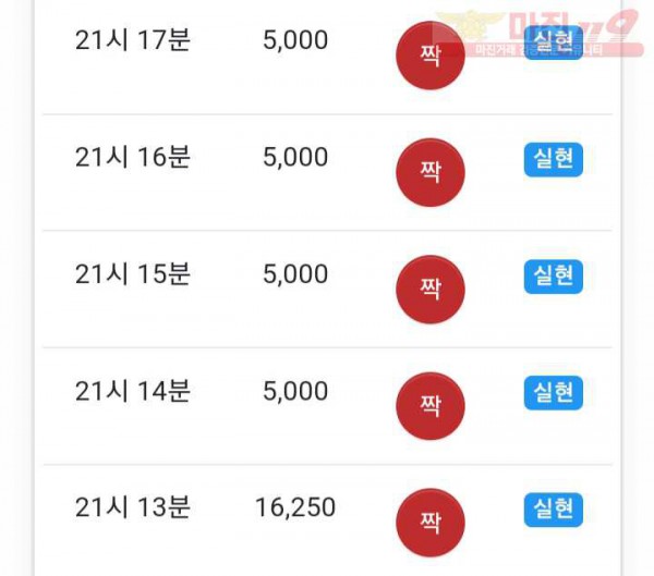 미인점 수익인증