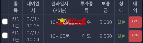 창성 777점 수익인증
